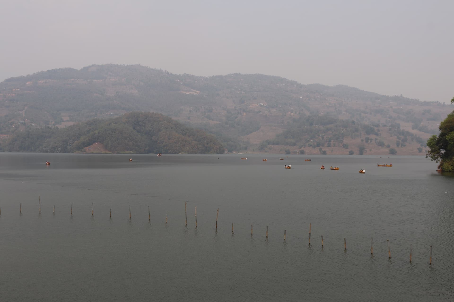 Begnas Lake quiet water and hills near Pokhara Nepal for Begnas Lake Pokhara guide