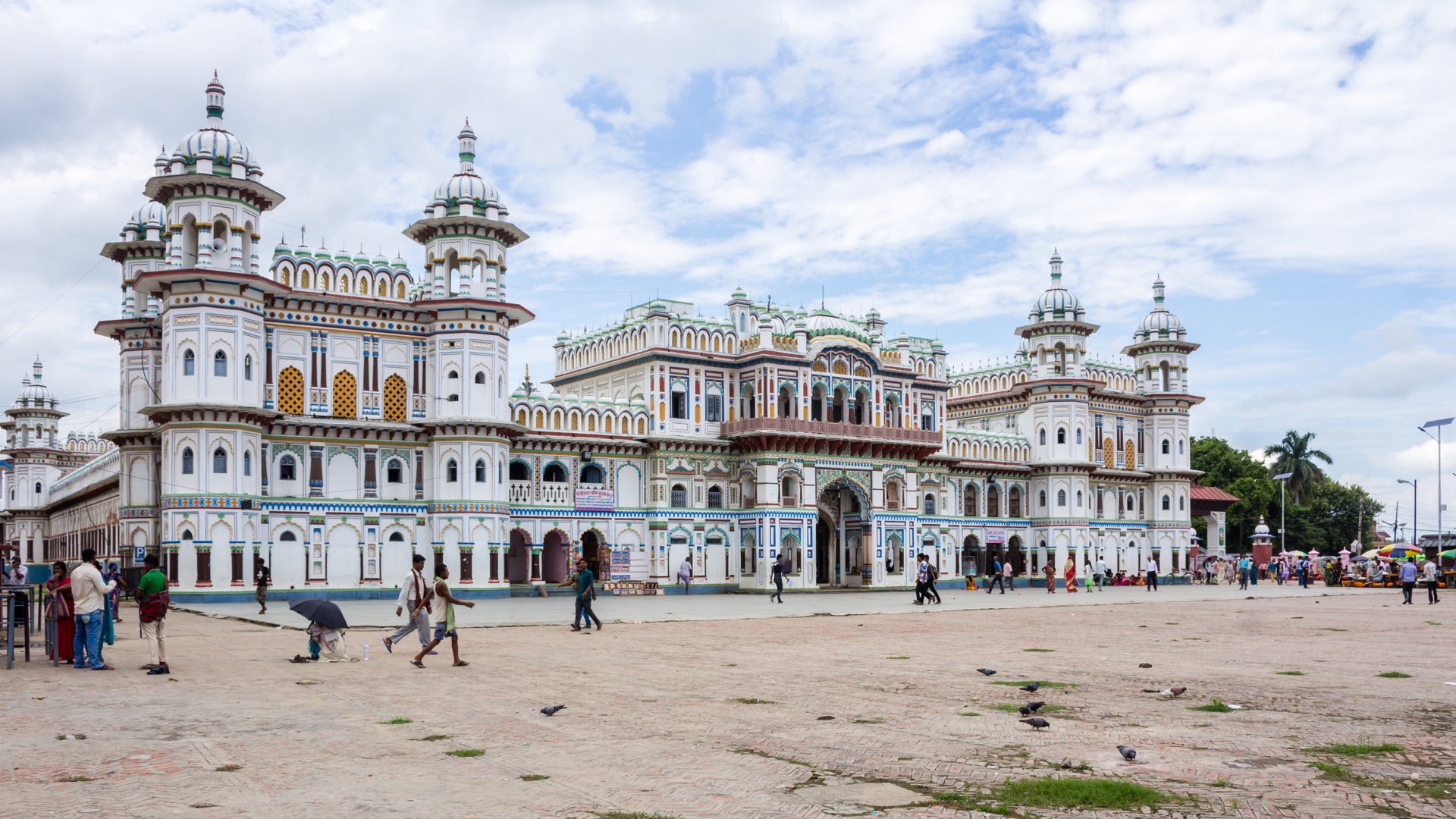 Janaki Mandir temple in Janakpur Nepal