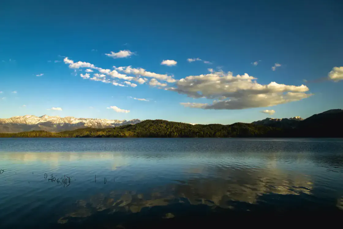 Rara National Park remote alpine lake in Nepal
